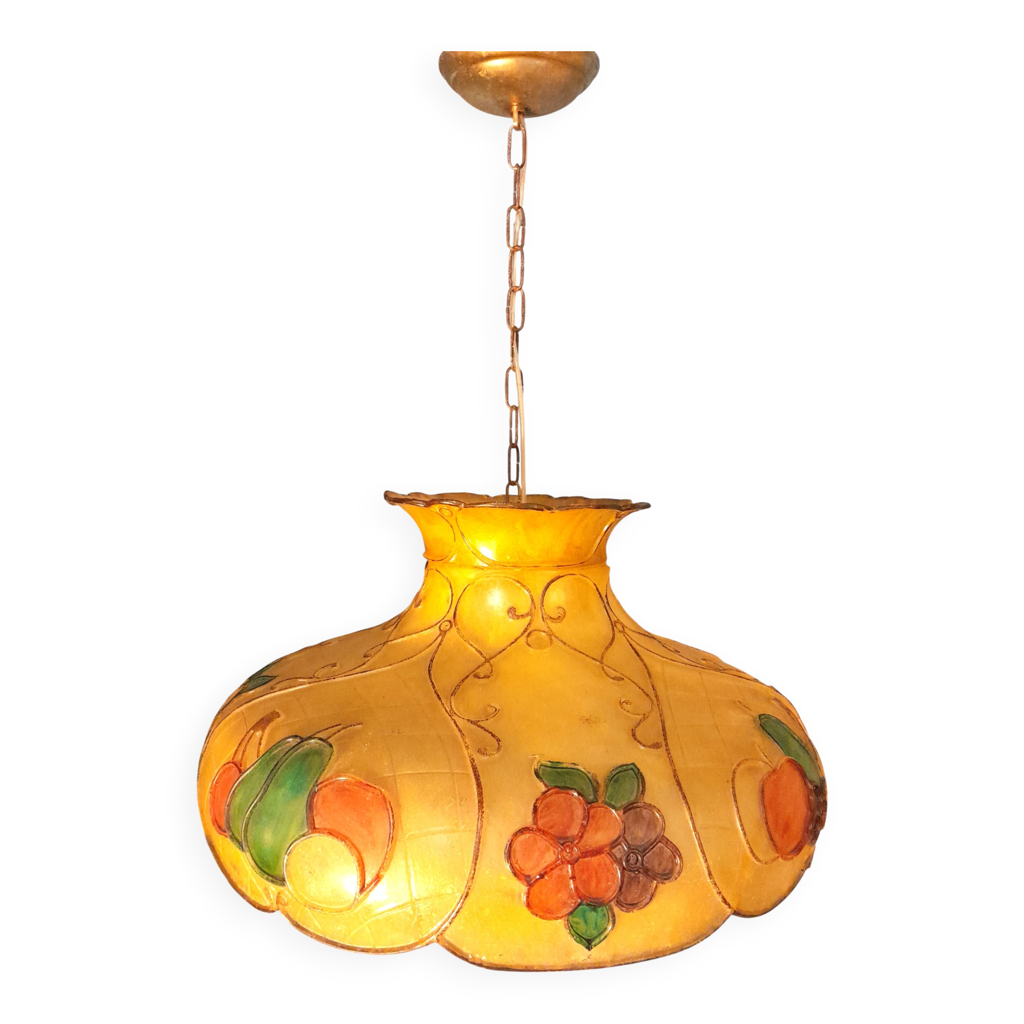 Resin suspension "Fruits" 1940s