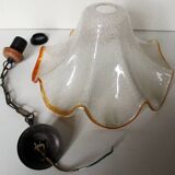 Suspension en verre de Murano, 70'