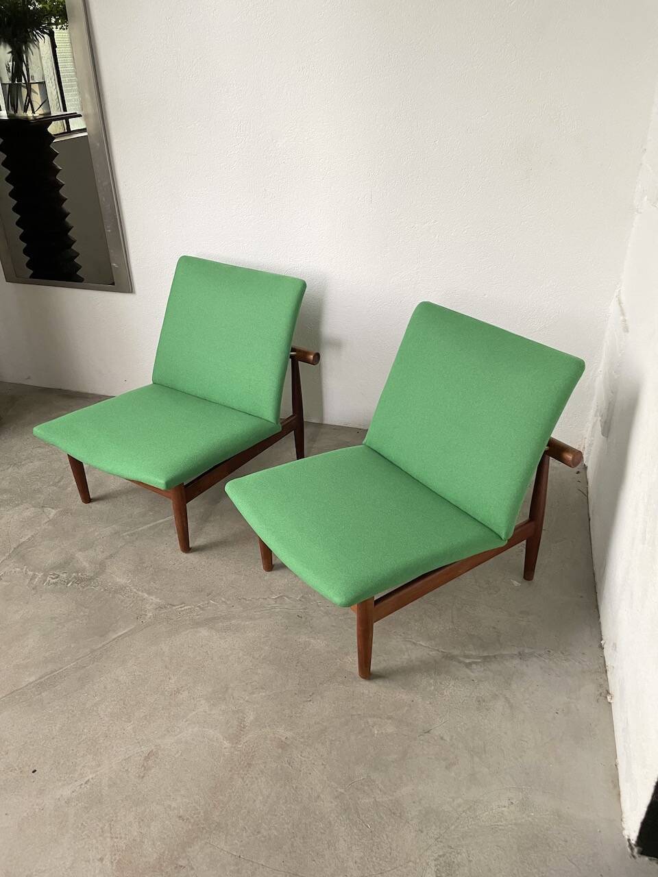 Pair of Finn Juhl Armchair model “Japan” France & Son