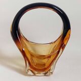 Vase or basket shape Murano Height 21.2 cm