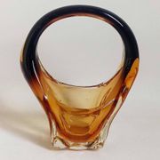 Vase or basket shape Murano Height 21.2 cm