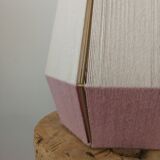 Woven table lamp