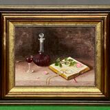 S. Goris "Still Life with a Book"