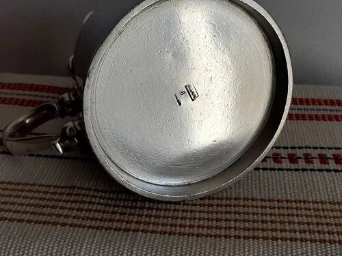 Verseuse en métal argenté