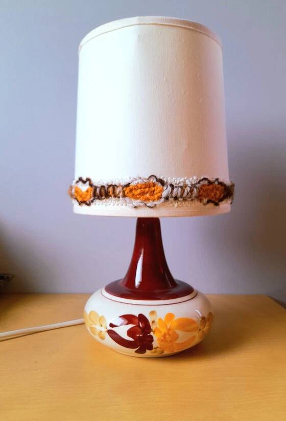 1960s ceramic lamp