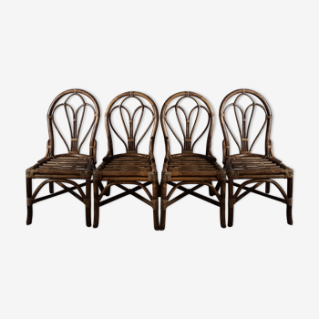 Bamboo chairs