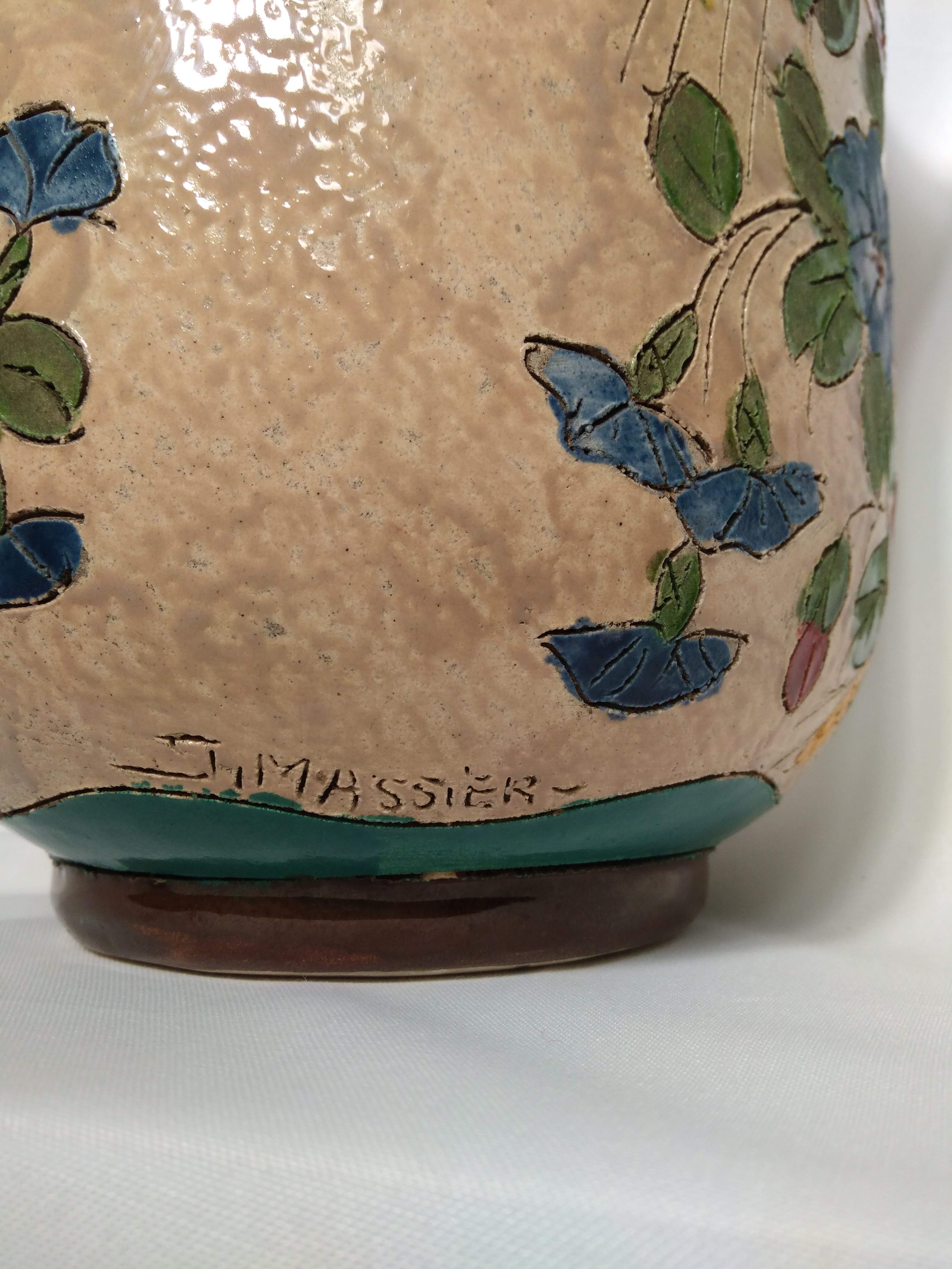 floral decoration potcover by Jérome Massier