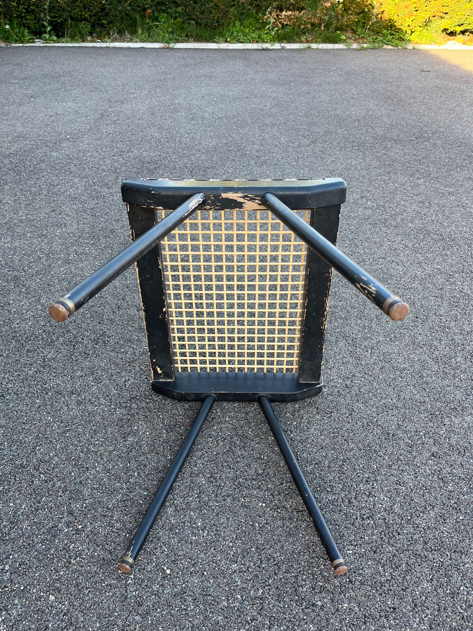 Georges Tigien stool vintage footrest