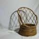 A cane tub type chair