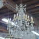 Chandelier with pendants 18 bulbs