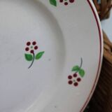 Set of 6 ceramic dessert plates