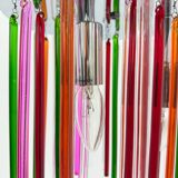 Mid-century design glass ceiling lamp, 1970s