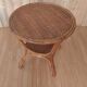 Rattan lounge set and vintage sofa