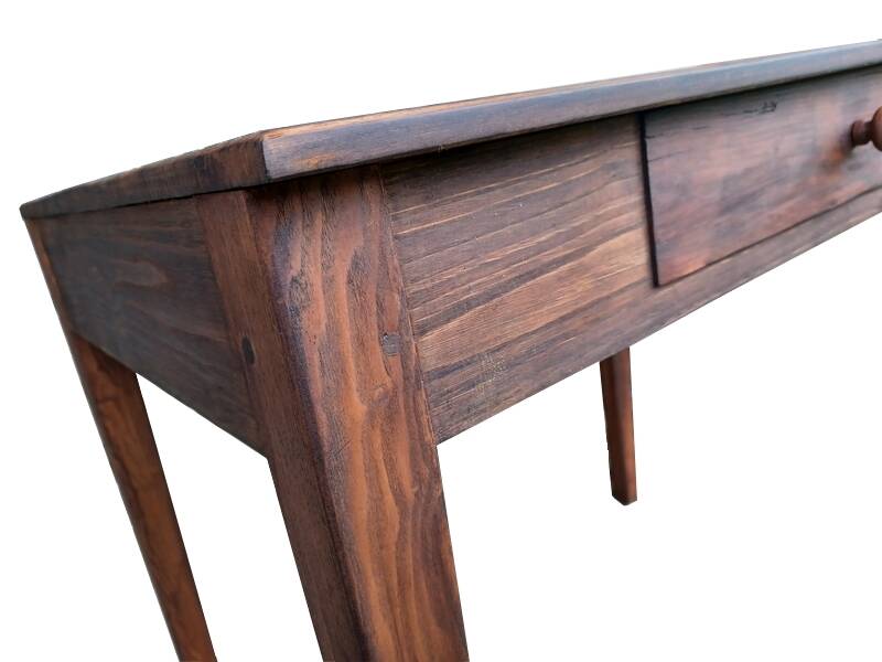Table, desk, solid wood side table, 1900s.