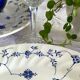 6 assiettes plates en porcelaine Anglaise