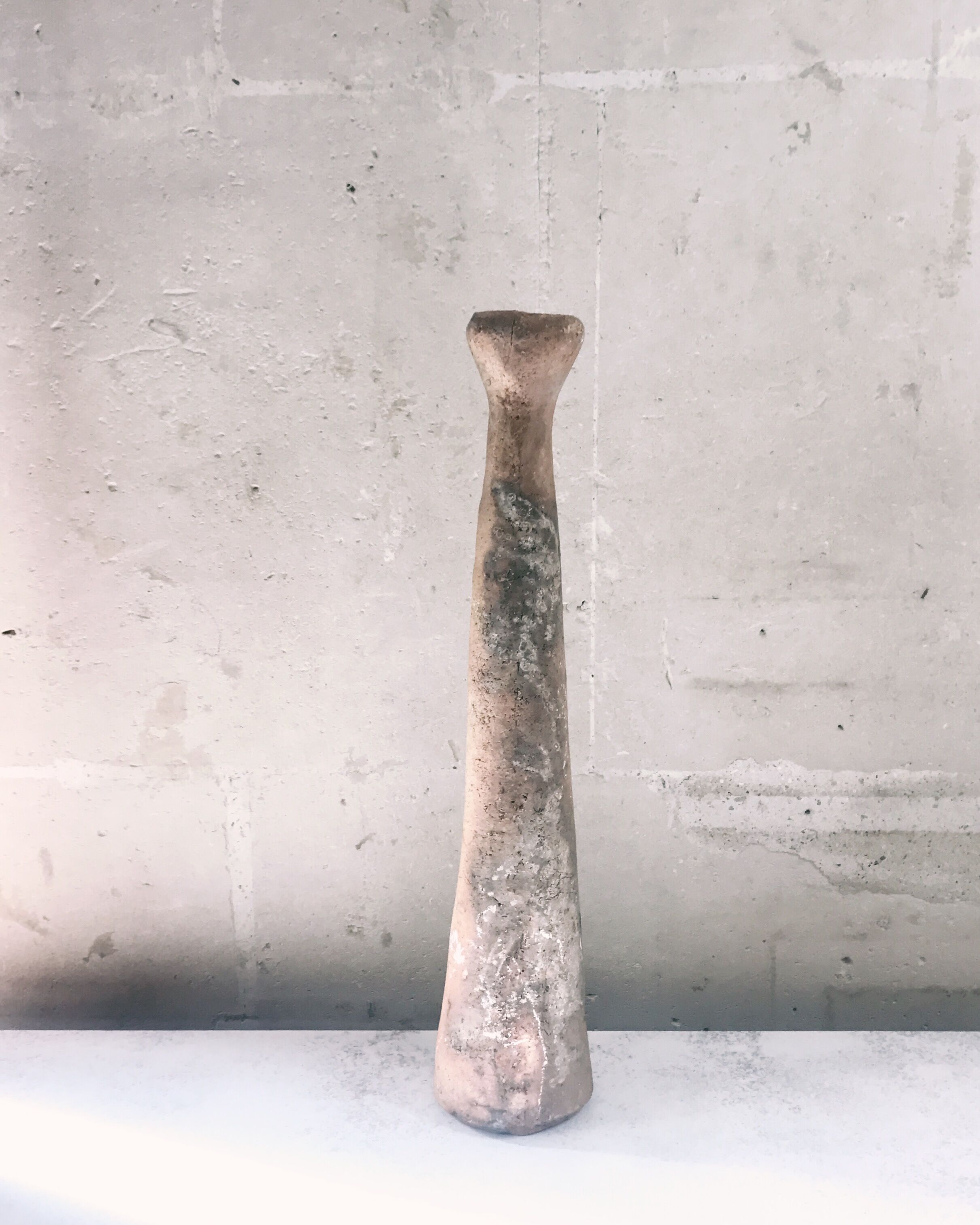 2  vases sculptural wabi by stenert