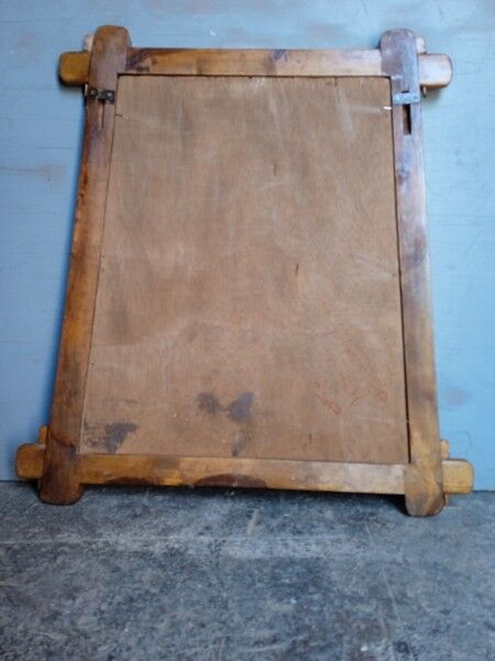 Brutalist mirror 1950