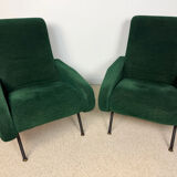 Vintage armchairs from the 60s/70s in the style of Pierre Guariche.