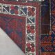 Tapis vintage carré style oriental 76x76 cm