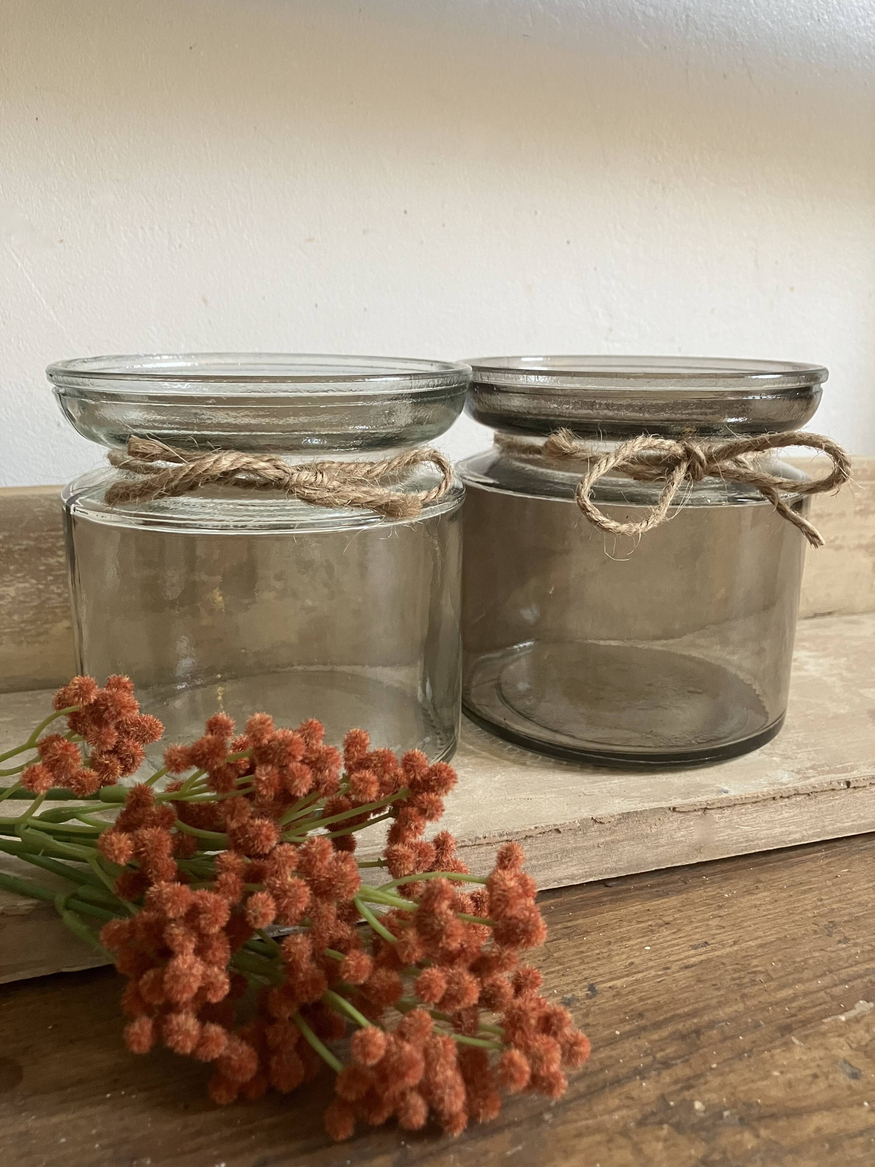 Pair of small neck vases