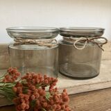 Pair of small neck vases
