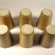Set of 6 stoneware cups 1970