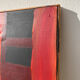 Abstract woman painting oil on canvas