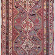 Vintage - Tapis azerbaïdjanais tissé à la main