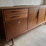 Vintage Swiss Teak Enfilade
