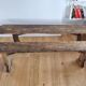Paire bancs vintage
