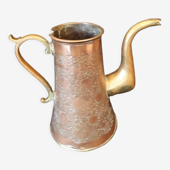 Copper coffee maker