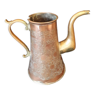 Copper coffee maker