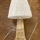 Modernist Table Lamp in Honey Onyx and Golden Maltese Cross - 1970s