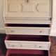 Secretary end donkey back 19th early 20th patinated waxed in Farrow & Ball
