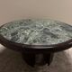 Green marble coffee table