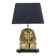 Vintage Brass Pharaoh Table Lamp Hollywood Regency 56cm