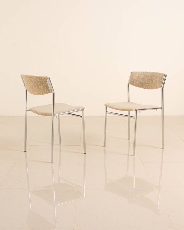 Ensemble de 6 chaises par Gijs van der Sluis 60's
