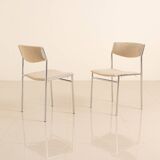 Set of 6 chairs by Gijs van der Sluis 60's