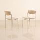 Ensemble de 6 chaises par Gijs van der Sluis 60's