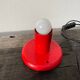 1970 Kama Keur red metal lamp