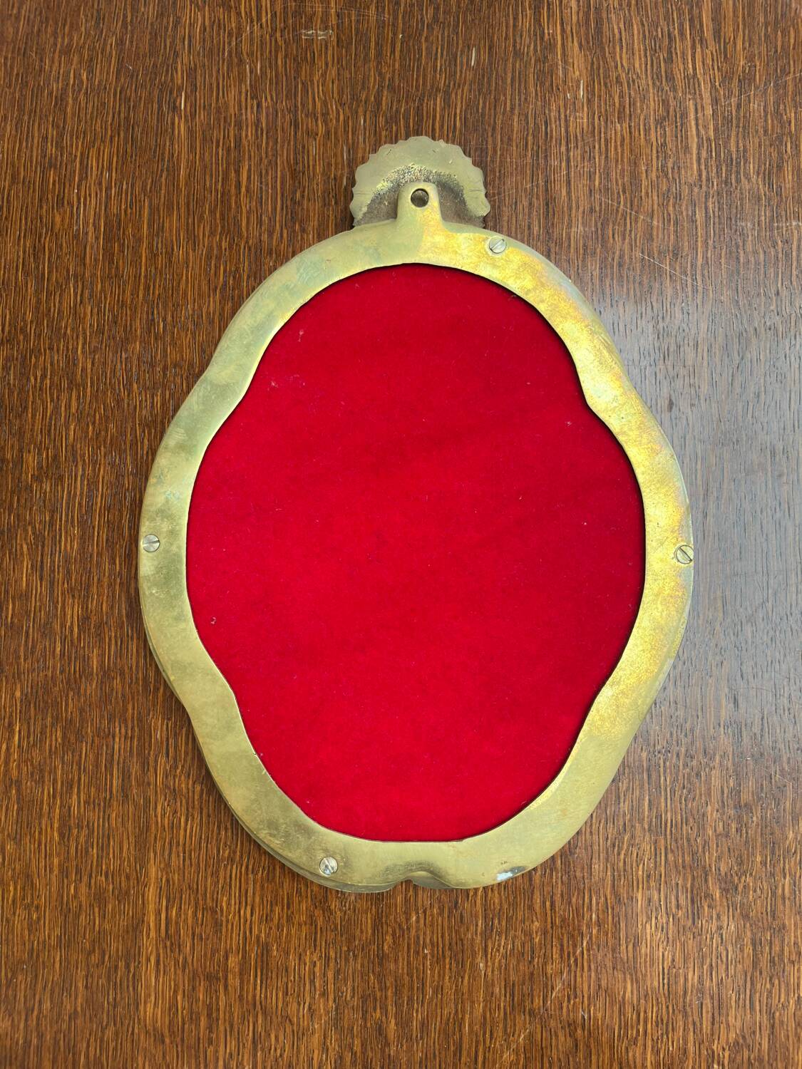 Antique baroque mirror