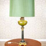 Vintage Pair of Table Lamps in a Classical Style with Decorative Bases and