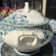 Old Gien opaque porcelain tureen
