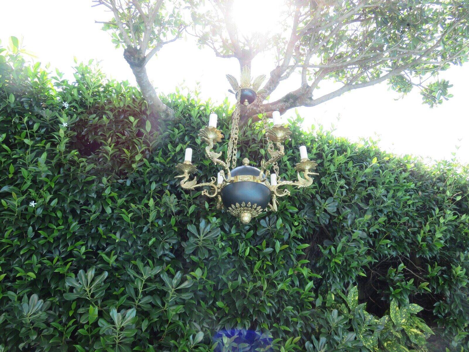 Empire chandelier Lucien Gau Paris