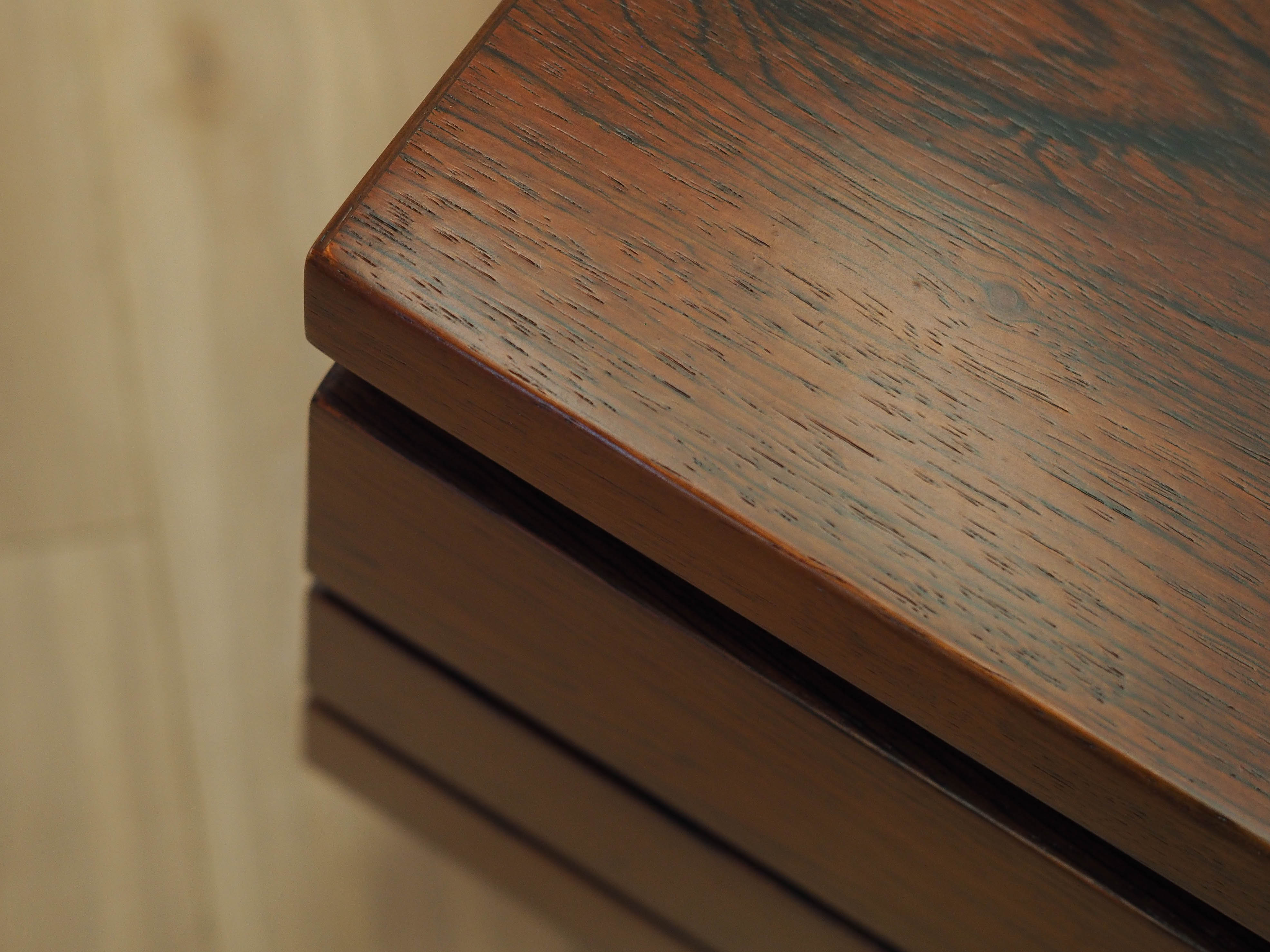 Rosewood desk, Danish design, 1970s, manufacturer: Eigil Petersens Møbelfab