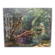 "Study for the fallen tree" oil on canvas signed 1925