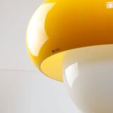 Large Space Age Model Best Pendant from Guzzini in Yellow, 1970s