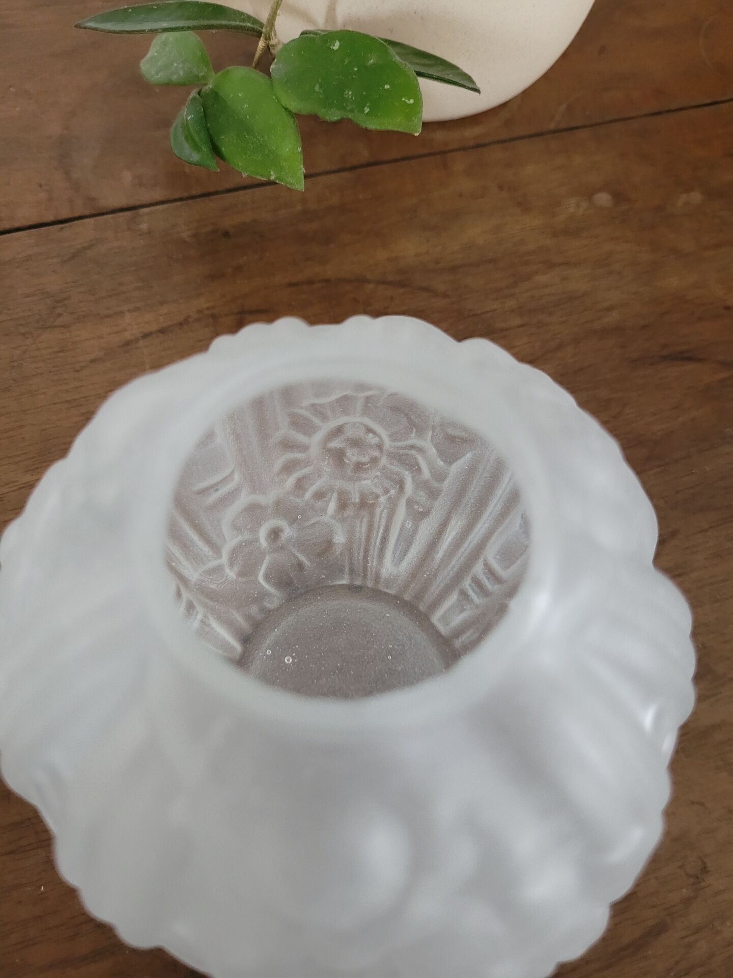 Petit vase boule art déco n°3