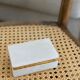 White stone jewelry box