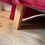 Pink toad sofa bench